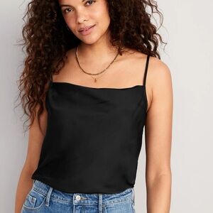 Old Navy Cowl-Neck Satin Cami Top